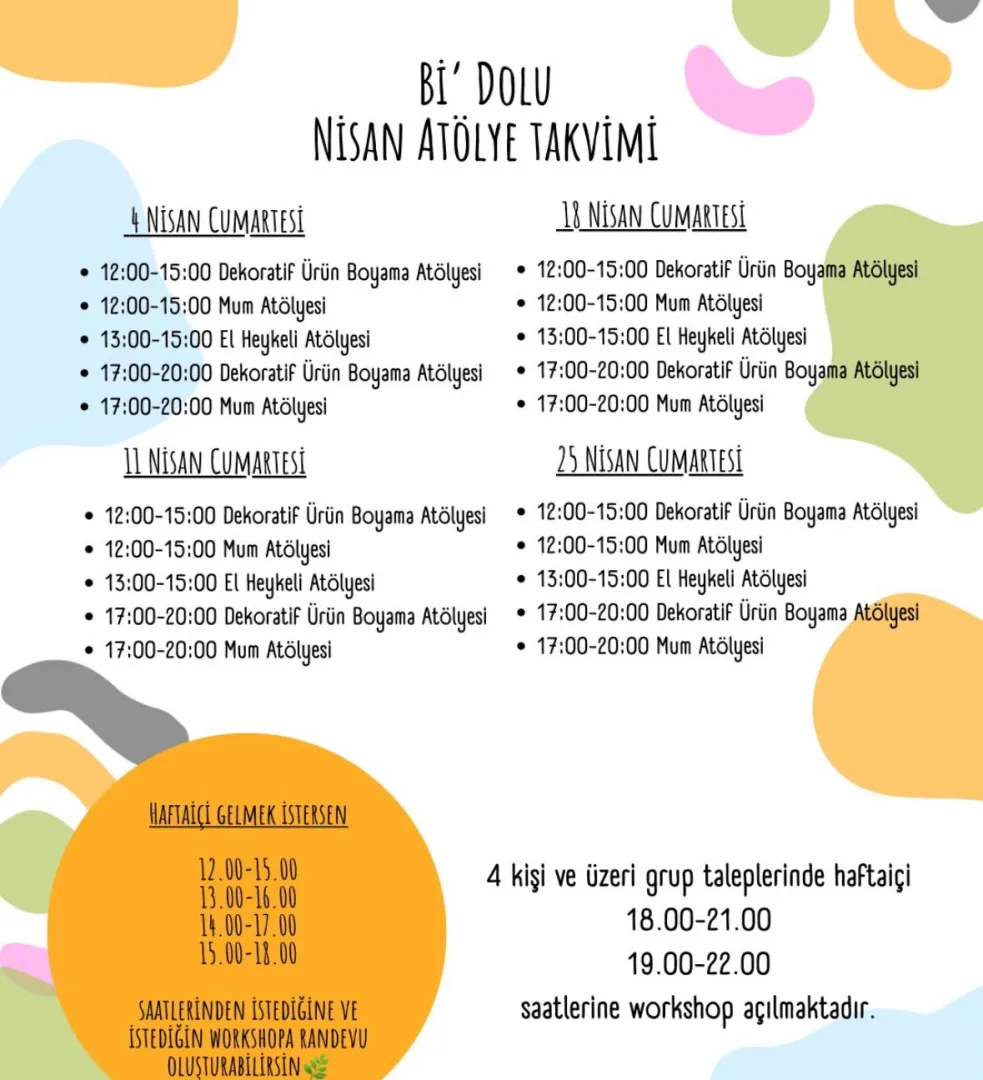 Bİ DOLU DÜKKAN WORKSHOP